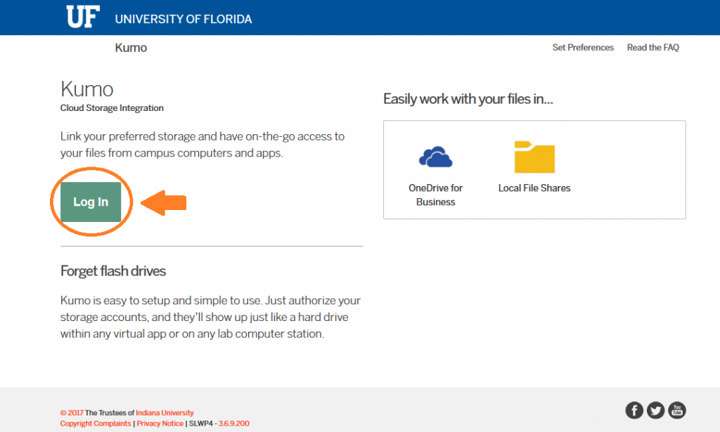 How do I start using Kumo? » Apps » University of Florida