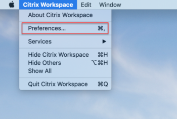 Reset Citrix Workspace App » Apps » University of Florida